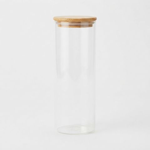 Banka MU80, bambuk/şüşə, şəffaf, 2000 ml — Bakı