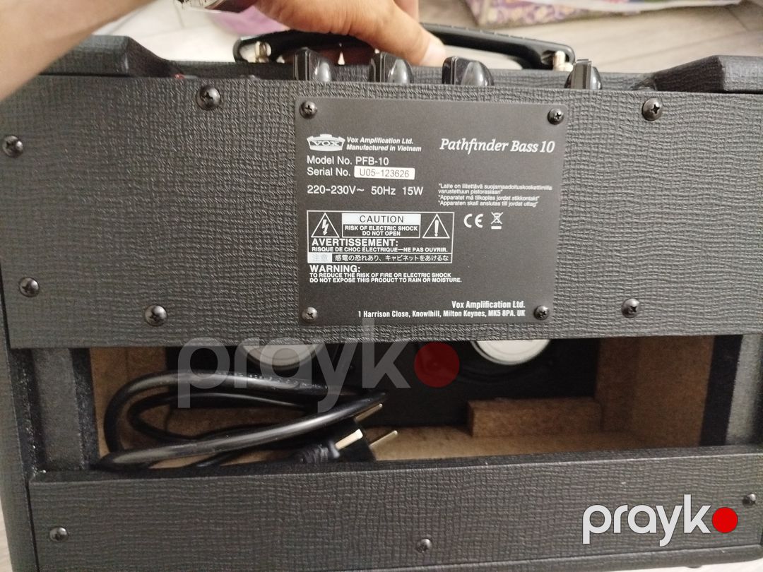 VOX Pathfinder Bass 10 gücləndiricisi — Studiya və konsert üçün, Bakı