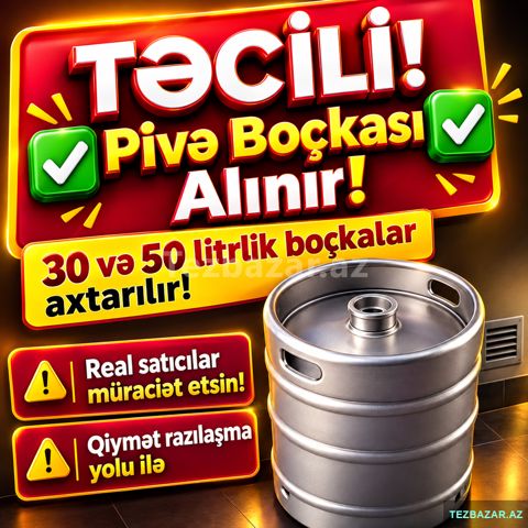 Pivə Boçqası Alınır — Sumqayıt