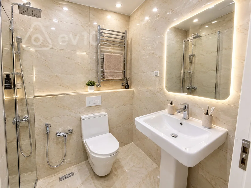 2 otaqlı mənzil, 67 m², Həsən bəy Zərdabi pr — kirayə — Mənzil, Bakı (10)