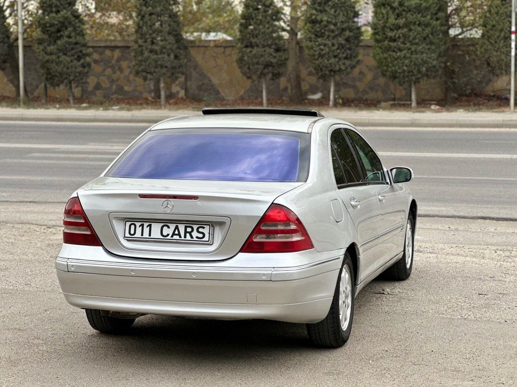 Mercedes C 200, 2.0 L, 2002 il, 284 642 km — Avtomobillər, Bakı (9)