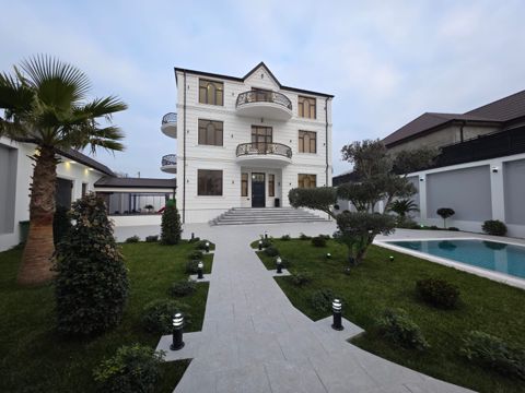 İcarəyə verilir 6 otaqlı həyət evi/bağ evi 500 m² — Bakı