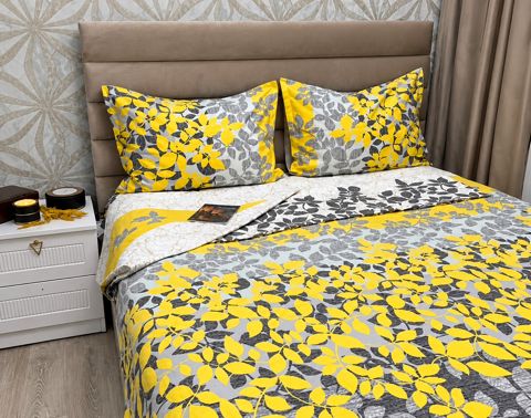 Yataq dəsti Gilan Textil, birnəfərlik, pambıq, yorğan üzü 160x220 sm, mələfə 160x220 sm, yastıq üzü 50x70 sm — Bakı