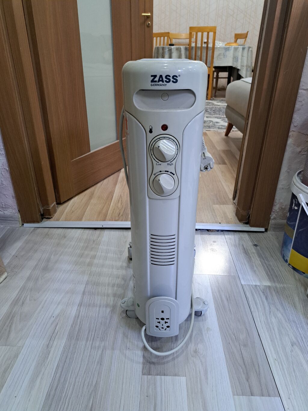 Qızdırıcı Elektrik Radiator.İdeal veziyyetde.Zass markası — Isıtıcılar və isı ventilatorları, Bakı