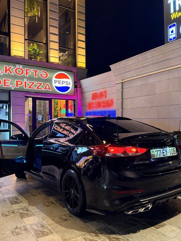 Hyundai Elantra, 2.0 L, 2017 il, 86 000 km 77-EY-105 — Avtomobillər, Bakı (2)