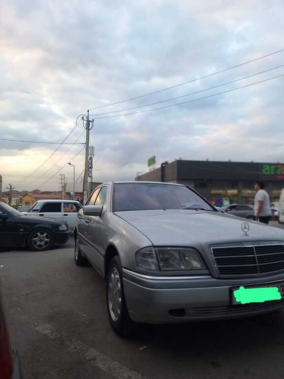 Mercedes C 180, 1.8 L, 1997 il, 350 000 km — Avtomobillər, Bakı (2)