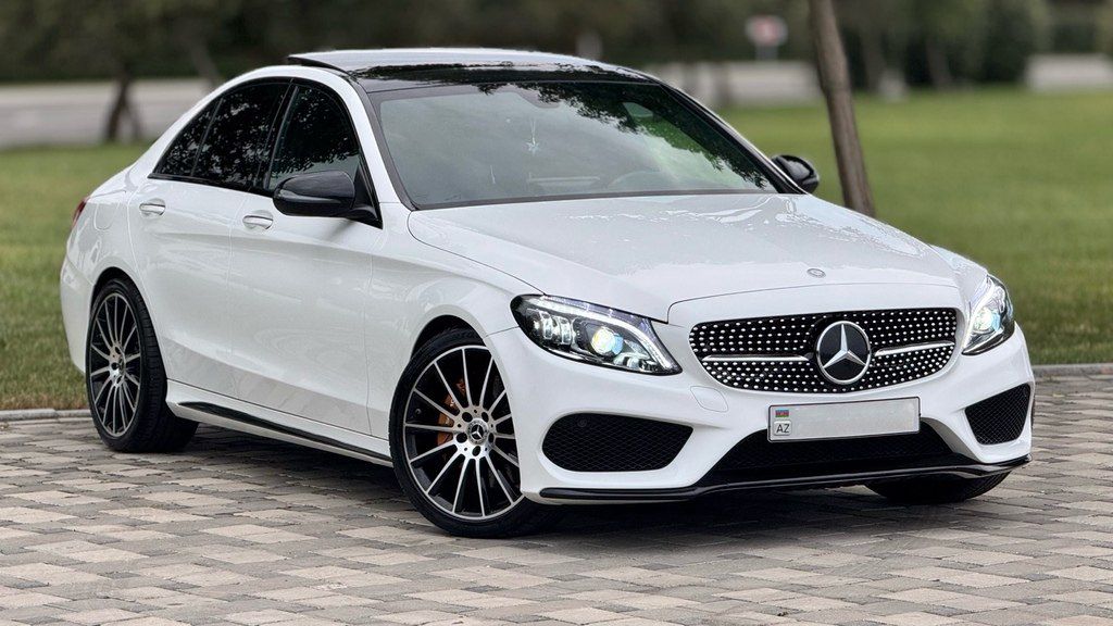 Mercedes C 300, 2.0 L, 2017 il, 128 000 km — Avtomobillər, Bakı