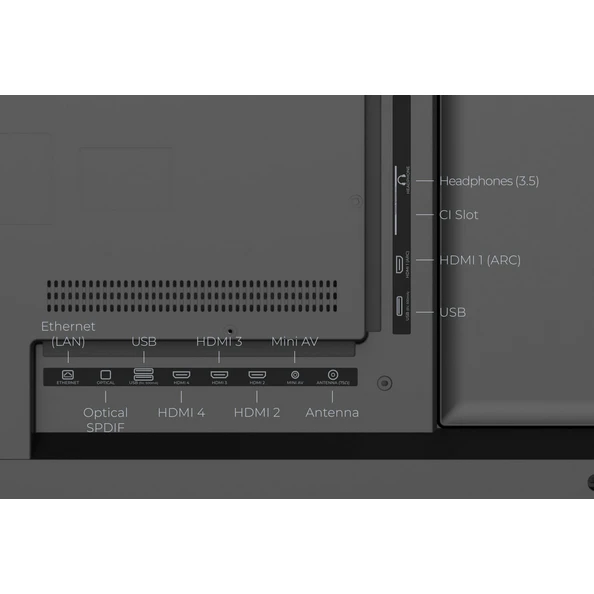 Kıvı Smart TV 43 UHD Black 43U740NB — Televizorlar, Bakı (5)