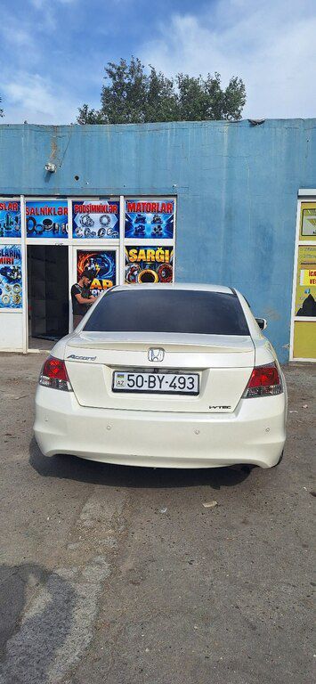 Honda Accord, 2.4 L, 2008 il, 254 100 km 50-BY-493 — Avtomobillər, Bakı (2)