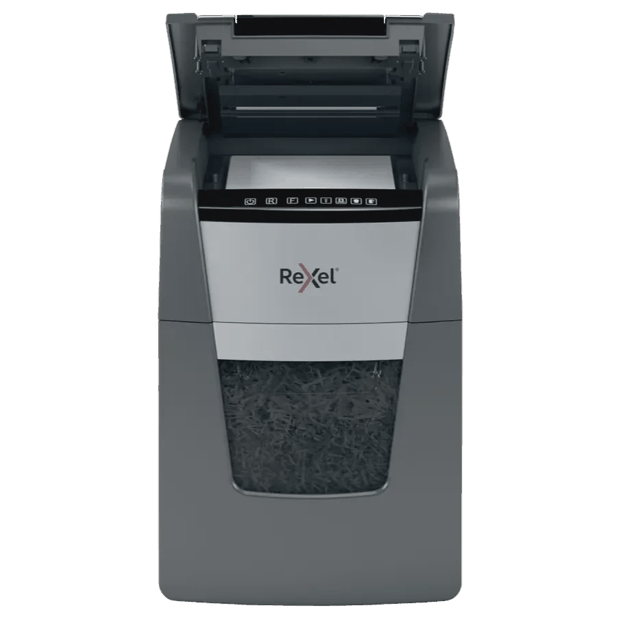 Rexel Optimum AutoFeed+ 100M Automatic Micro Cut Paper Shredder P5 (2020100MEU) — Ofis malları, Bakı (8)