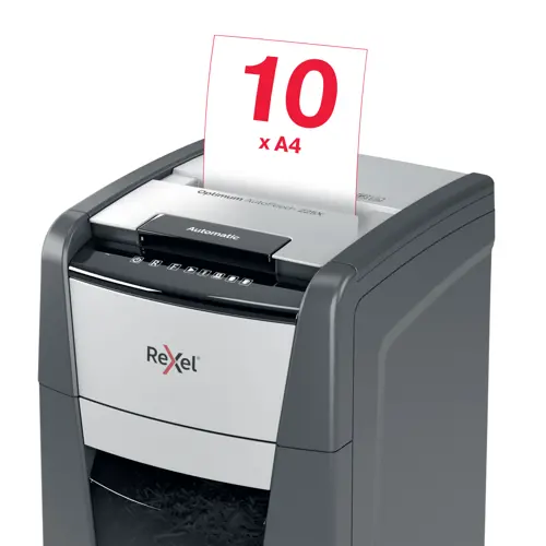 Rexel Optimum AutoFeed+ 225X Automatic Cross Cut Paper Shredder (2020225XEU) — Ofis malları, Bakı (4)