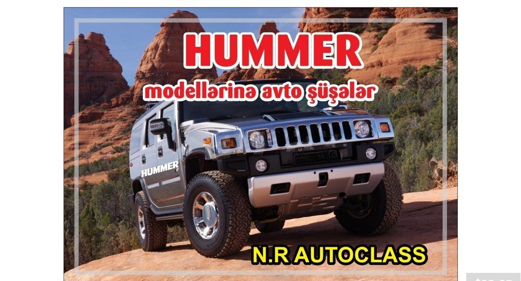 Avtomobil şüşəsi Hummer H1, H2, H3 — Kuzov hissələri, Bakı (2)