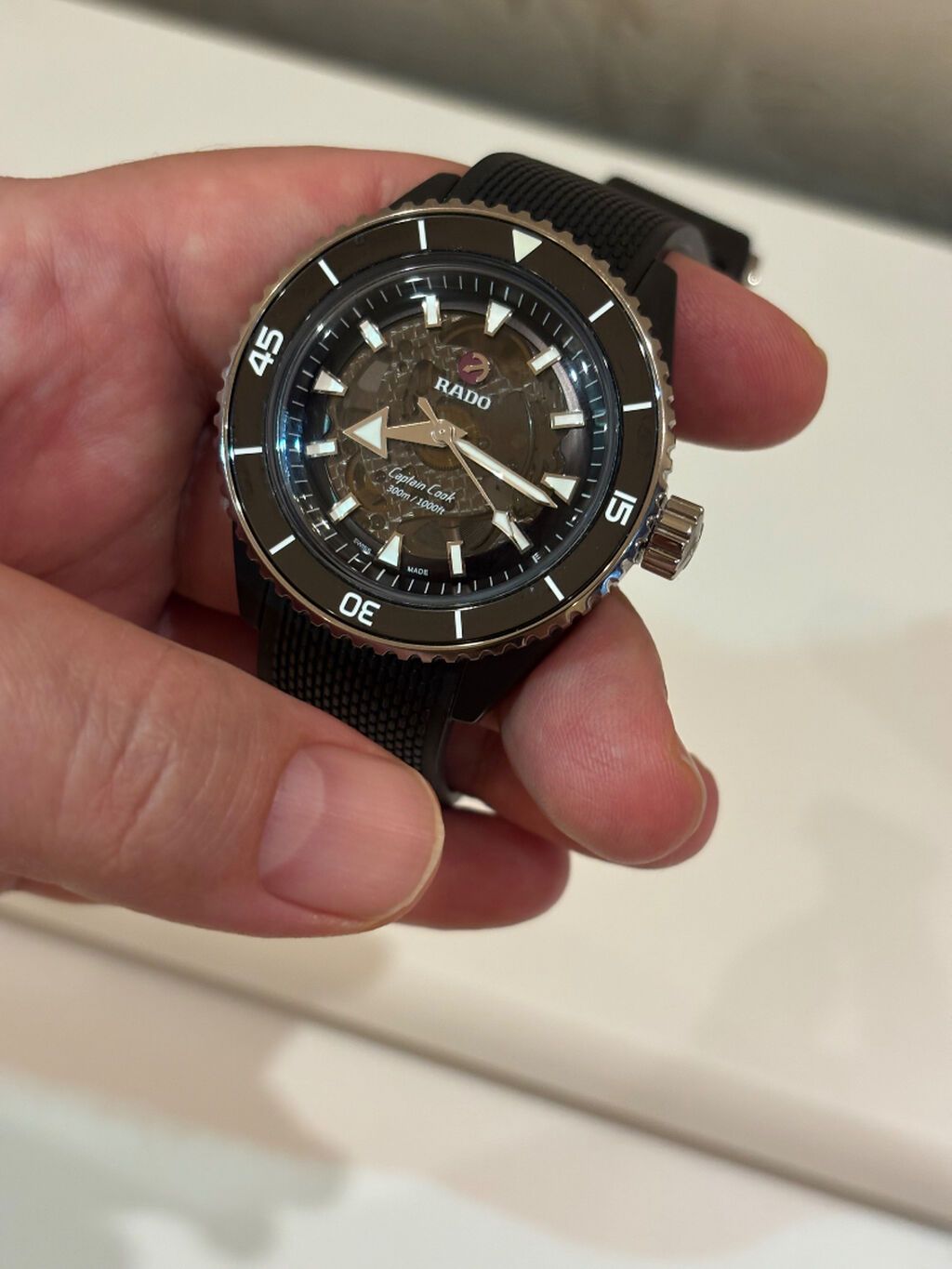 Rado Captain Cook Automatic Skeleton — Original Swiss Made Cəmi 5 ay — Qol saatları, Bakı (2)