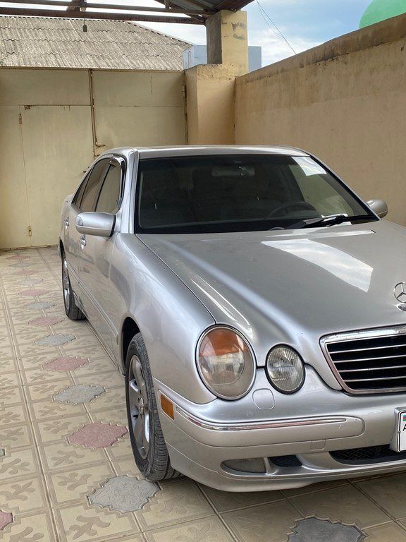 Mercedes E 320, 3.2 L, 2000 il, 410 000 km 90-OX-545 — Avtomobillər, Bakı (2)