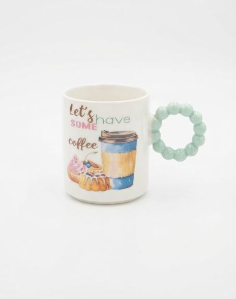 Krujka 47554810, 150 ml, keramika, ağ — Bakı