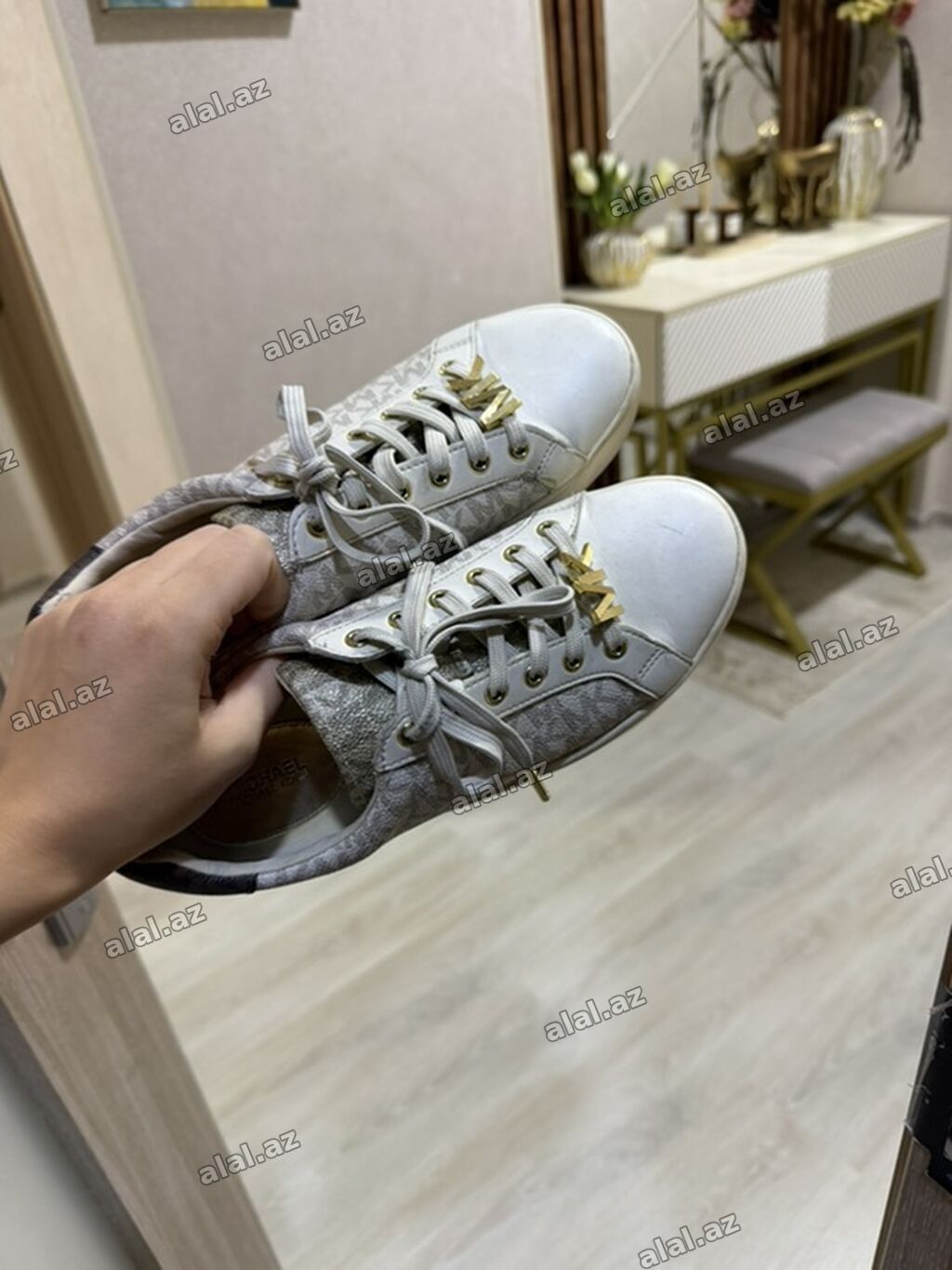 Michael Kors qadın krossovkaları - Model: şnurbağlı, aşağı profilli — Şəxsi əşyalar, Bakı (3)