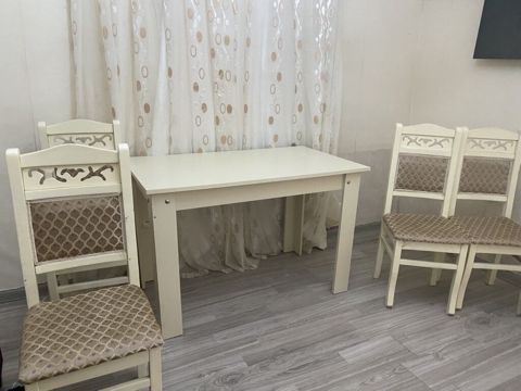 Mətbəx üçün, Yeni, Açılmayan, Dördbucaq masa, 4 stul — Xırdalan