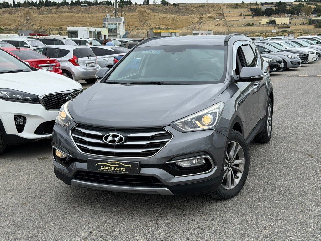 Hyundai Santa Fe, 2.0 L, 2016 il, 161 000 km 99-OM-809 — Avtomobillər, Bakı (2)