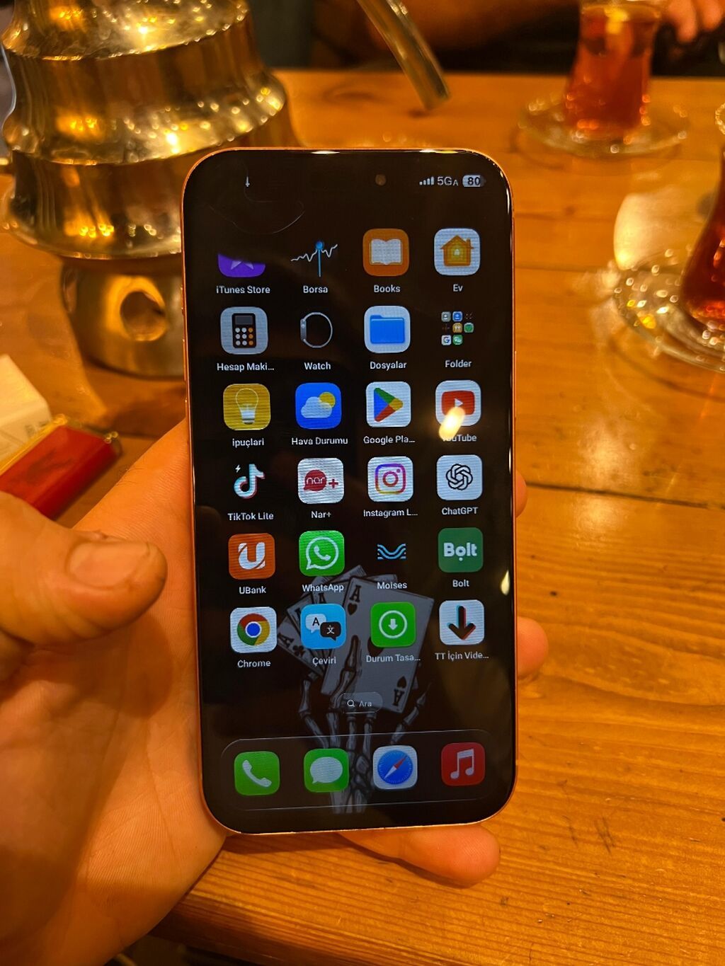 Qızılı, Face ID — Apple iPhone, Bakı (10)