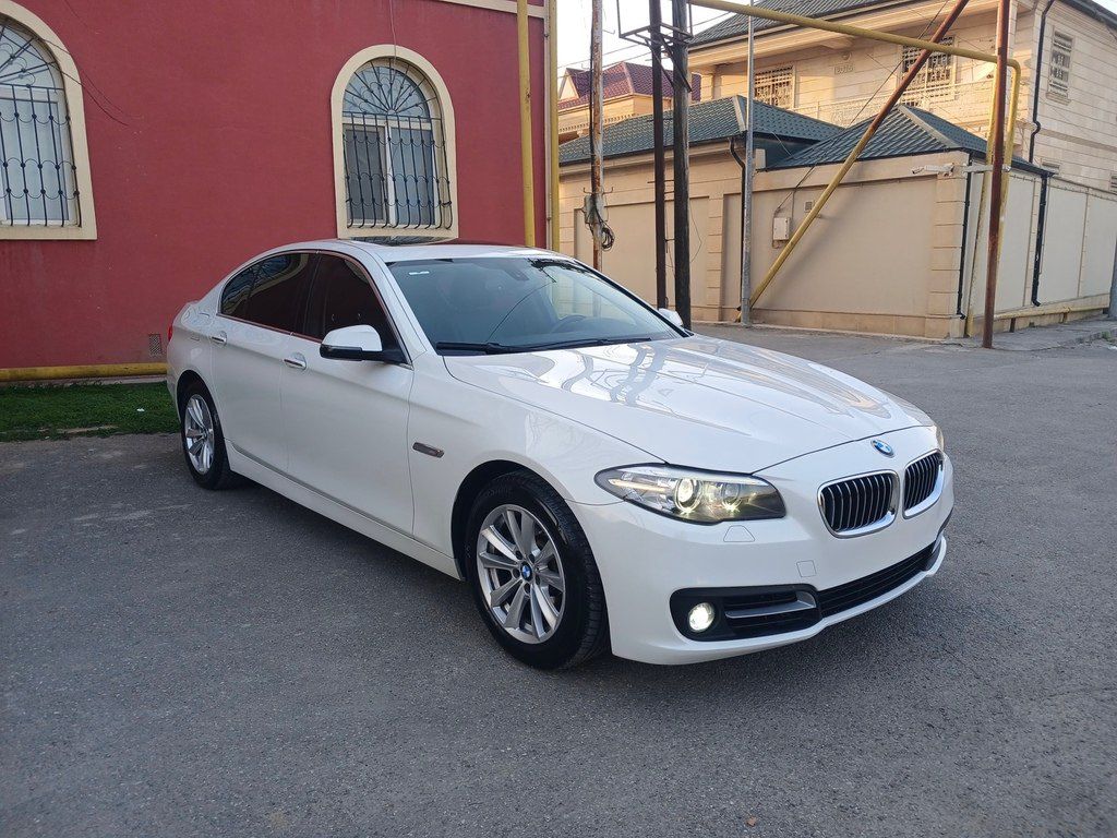 BMW 528, 2.0 L, 2015 il, 199 559 km — Avtomobillər, Bakı (2)