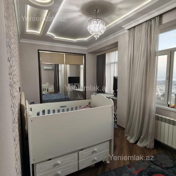 Satılır 2 otaqlı Bina evi menzil (Yeni tikili), 90 m², Nizami rayonu — Mənzil, Bakı (4)
