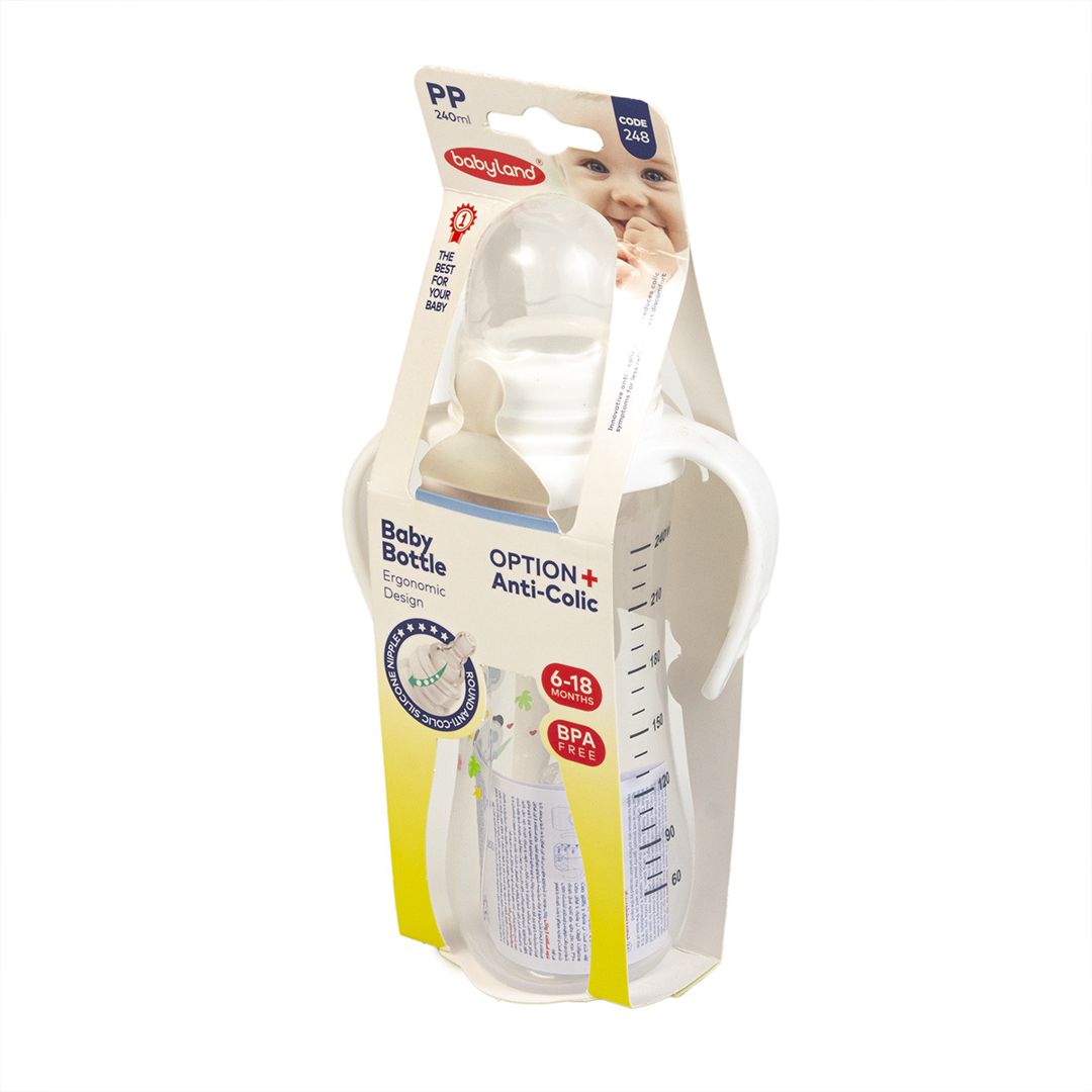 Qidalanma üçün qab Baby Land 248, ağ, 240 ml, 6-18 ay — Mallar, Bakı