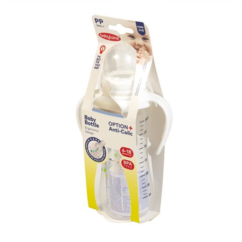 Qidalanma üçün qab Baby Land 248, ağ, 240 ml, 6-18 ay — Bakı