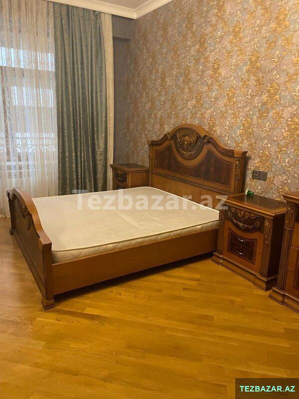 ağ şəhərdə 4 otaqlı mənzil kirayəsi 7/3 — Mənzil, Bakı (6)