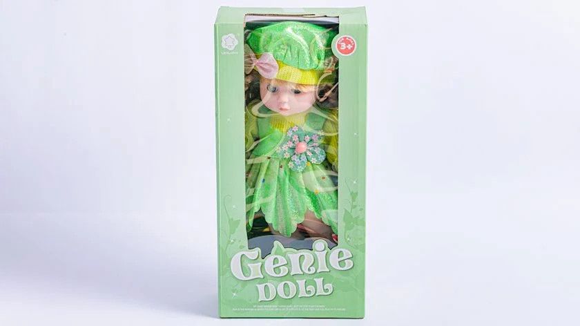 Kukla Genie Doll K18202549-59, 34x16 sm, 3+ yaş — Mallar, Bakı