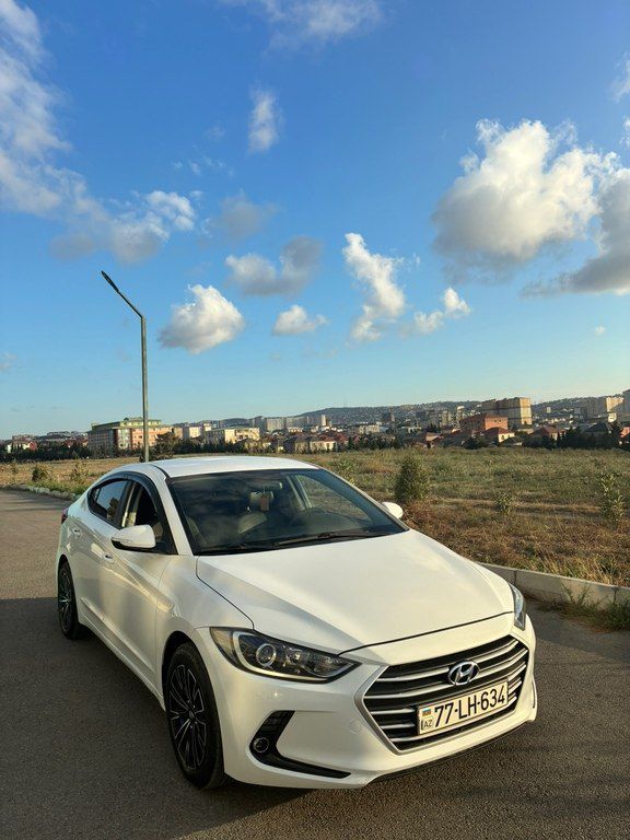 Hyundai Avante, 1.6 L, 2016 il, 165 000 km 77-LH-634 — Avtomobillər, Bakı (2)