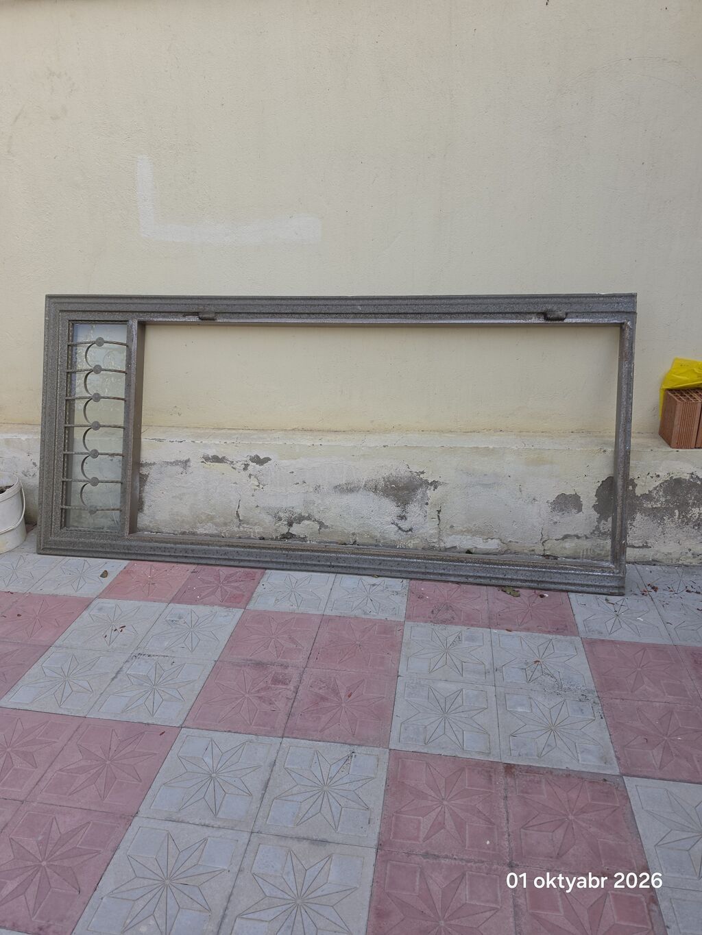 Metall giriş qapısı və çərçivəsi - Material: qalın metal konstruksiya — Pəncərələr, qapılar, balkonlar, Bakı