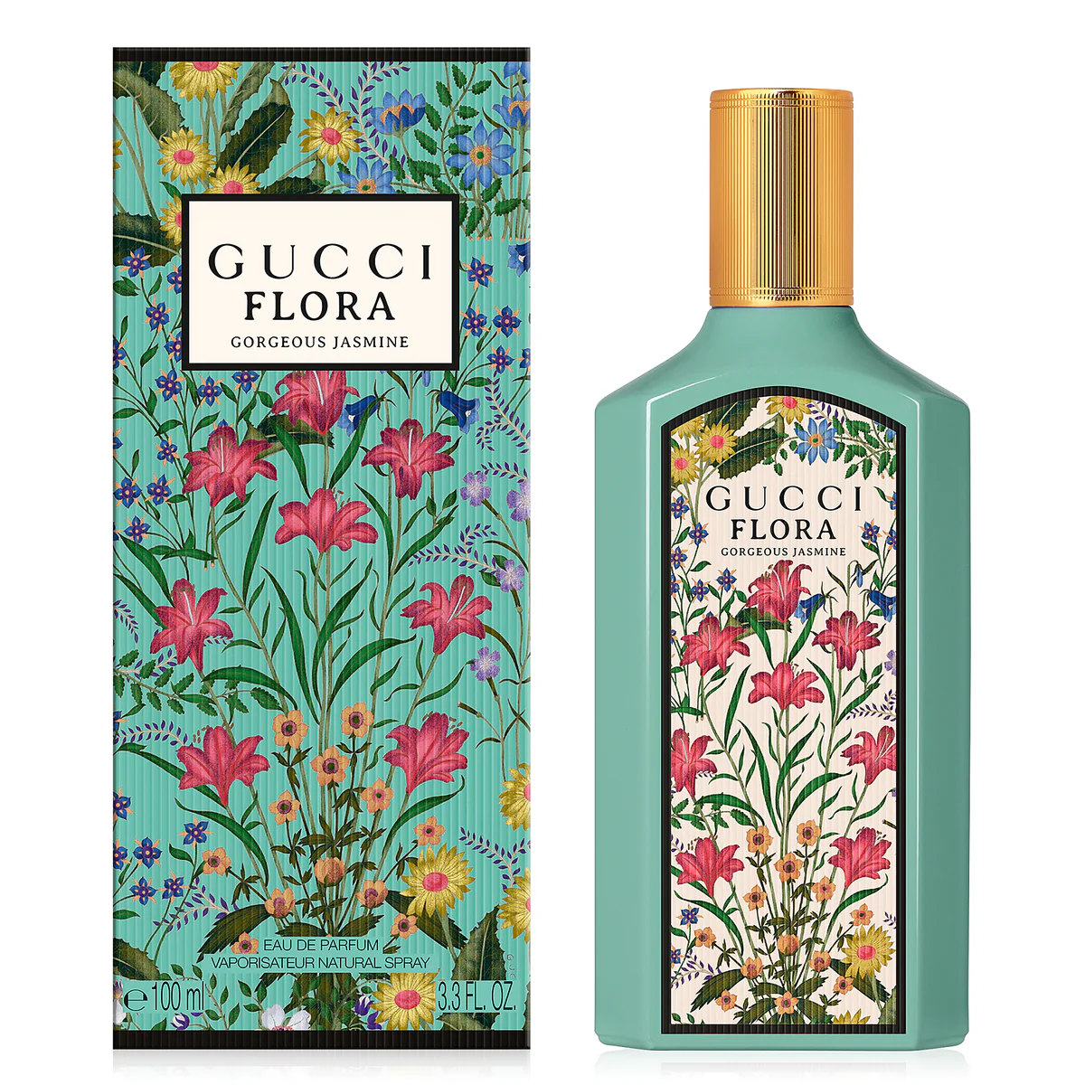 Guccı flora gorgeous jasmıne (w) edp 100ML — Bakı