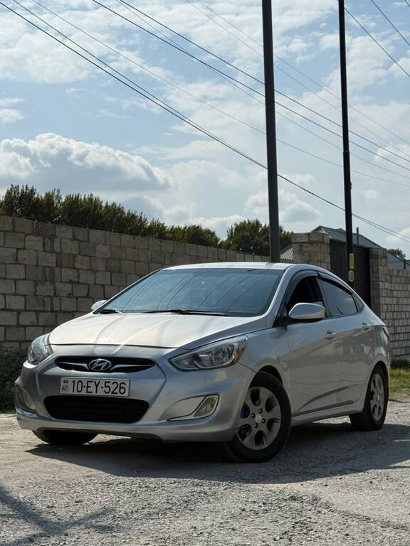 Hyundai Accent, 1.6 L, 2016 il, 260 000 km 10-EY-526 — Avtomobillər, Ağdaş