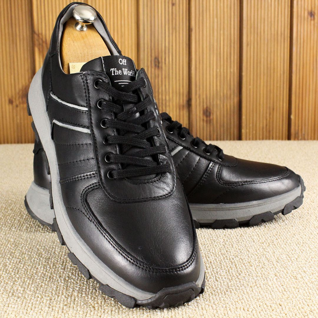 Kişi krosovkası Kamuel Sport Termo 2-90 1991, qara, təbii dəri, ölçü 42 — Mallar, Bakı (2)