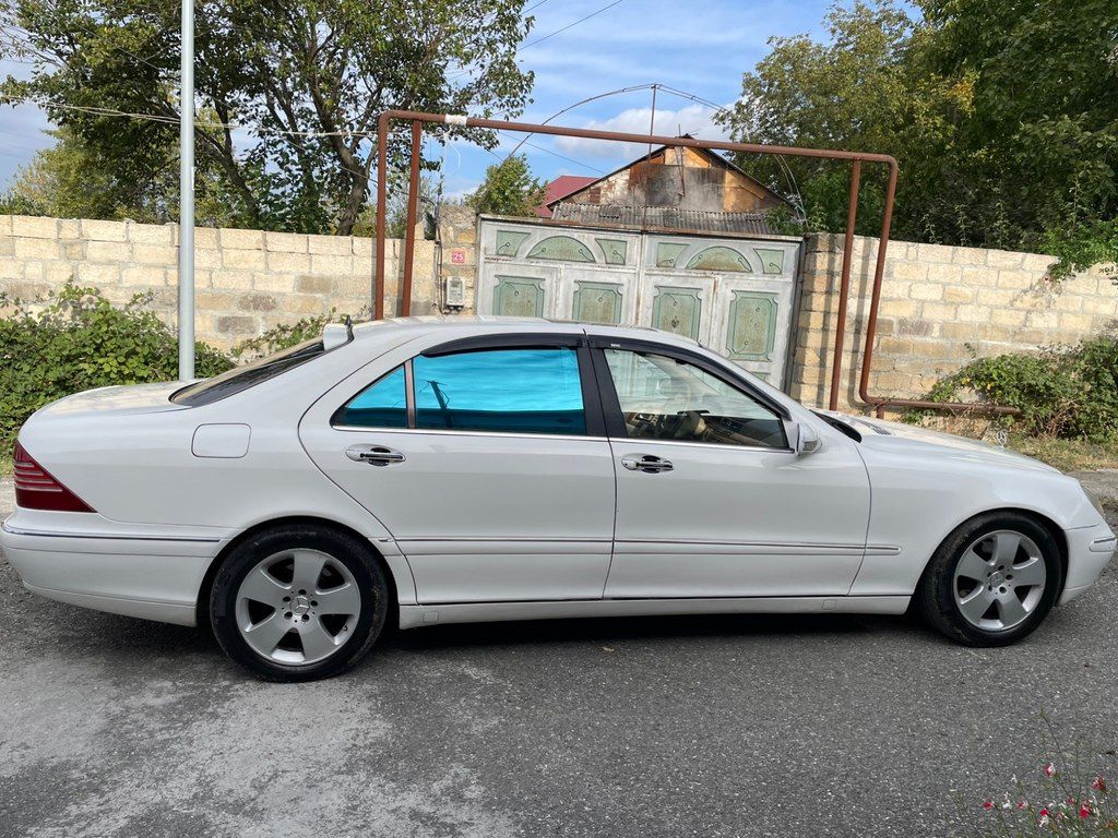 Mercedes S 320, 3.2 L, 2002 il, 227 000 km — Avtomobillər, İsmayıllı (3)
