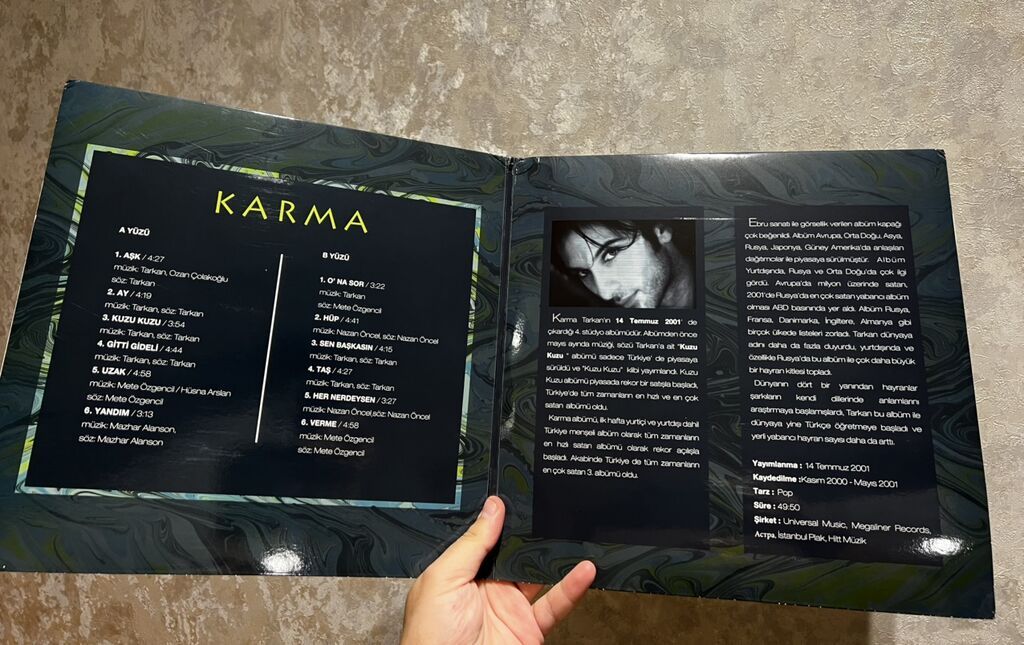 Vinil val, Pop, 2001 il — Qramoplastinkalı, Bakı (3)