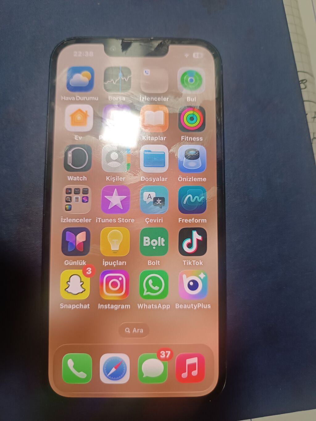 IPhone 13, Mavi — Apple iPhone, Novxanı (3)