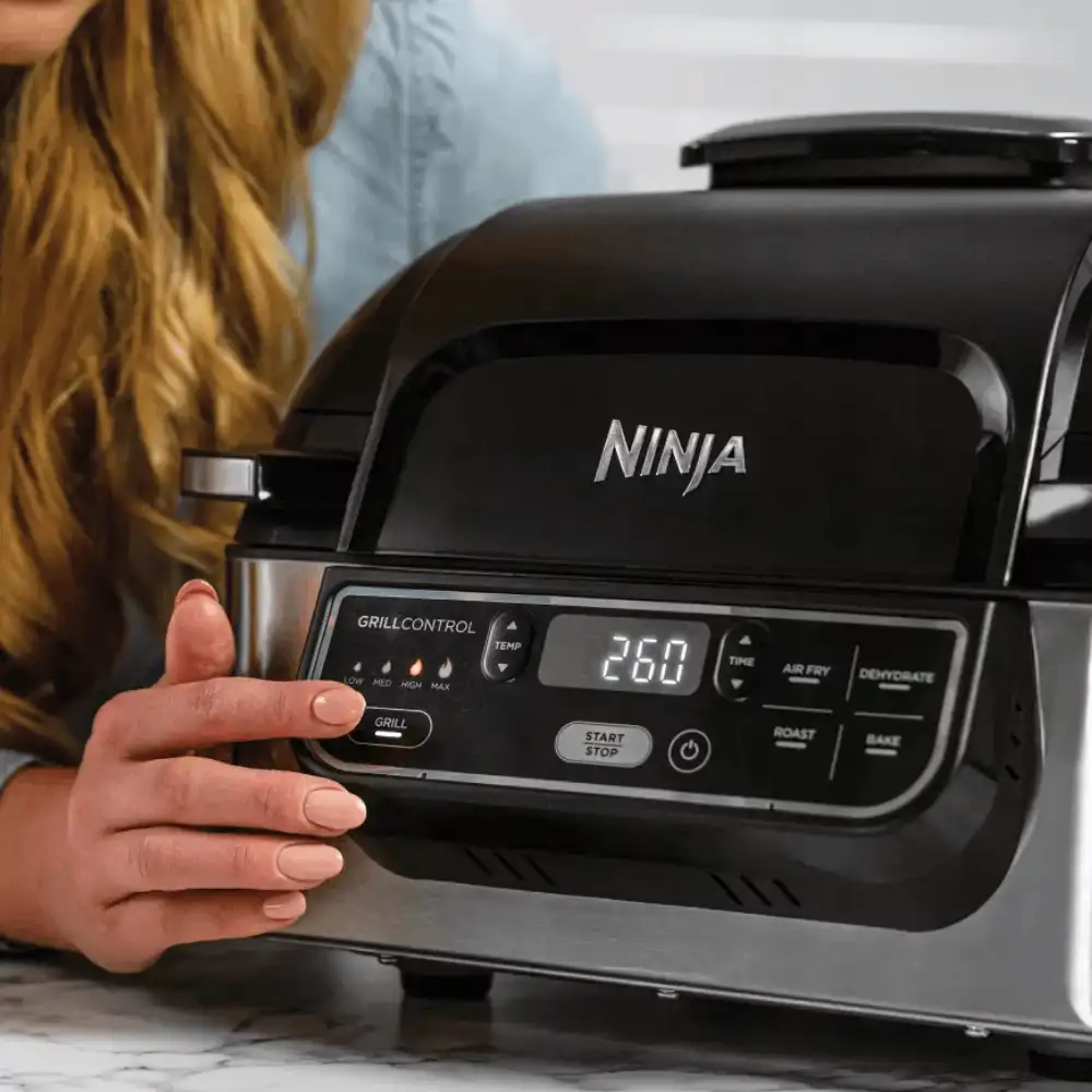 Ninja Foodi Health Grill &amp; Air Fryer (AG301EU) — Soba və qrillər, Bakı (7)
