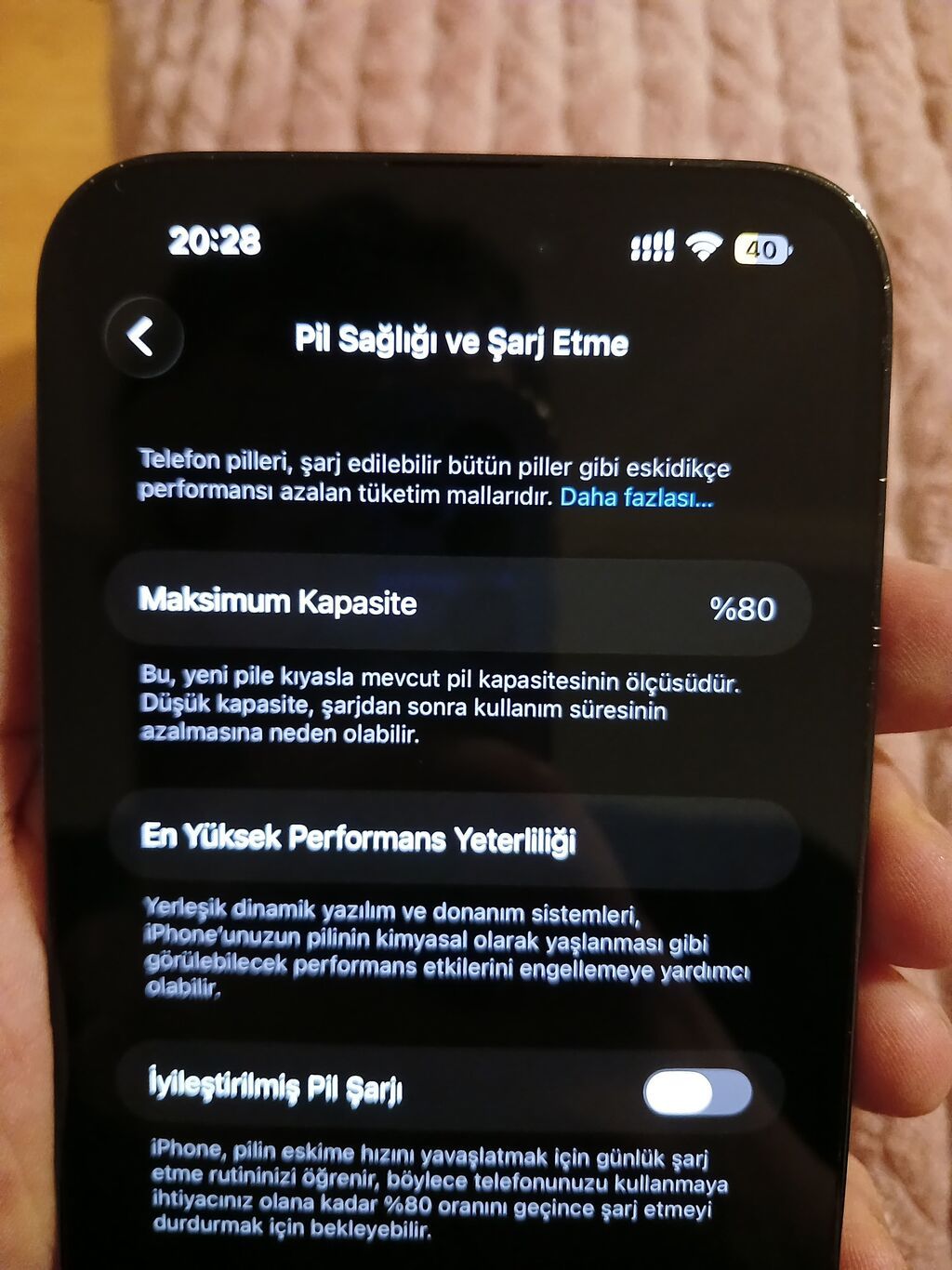 IPhone 14 Pro Max, 256 GB, Black Titanium, Simsiz şarj, Face ID — Apple iPhone, Şəmkir (3)