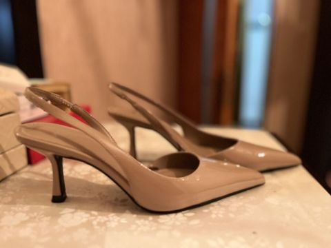 Tuflilər, Ölçü: 37, rəng - Bej, Yeni — Bakı