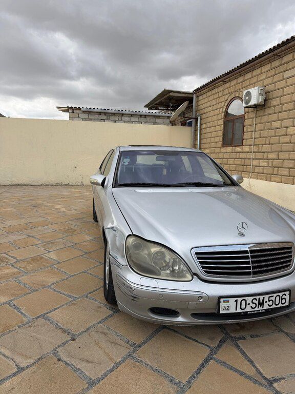 Mercedes S 320, 3.2 L, 1999 il, 314 430 km 10-SM-506 — Avtomobillər, Bakı (8)