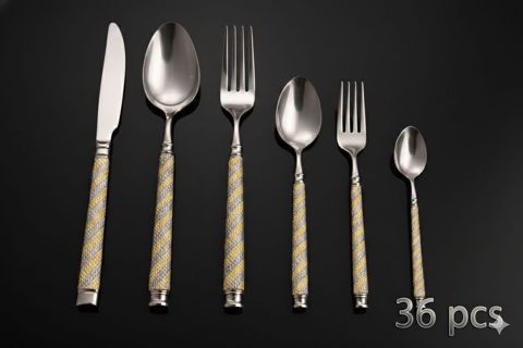 Çəngəl və qaşıq dəsti 36 parça — Bakı