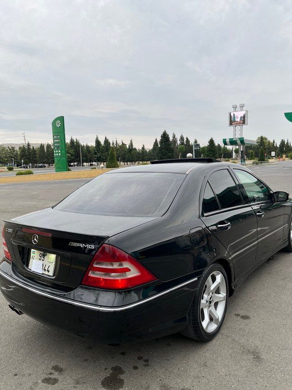 Mercedes C 230, 2.5 L, 2007 il, 249 000 km — Avtomobillər, Mingəçevir (6)