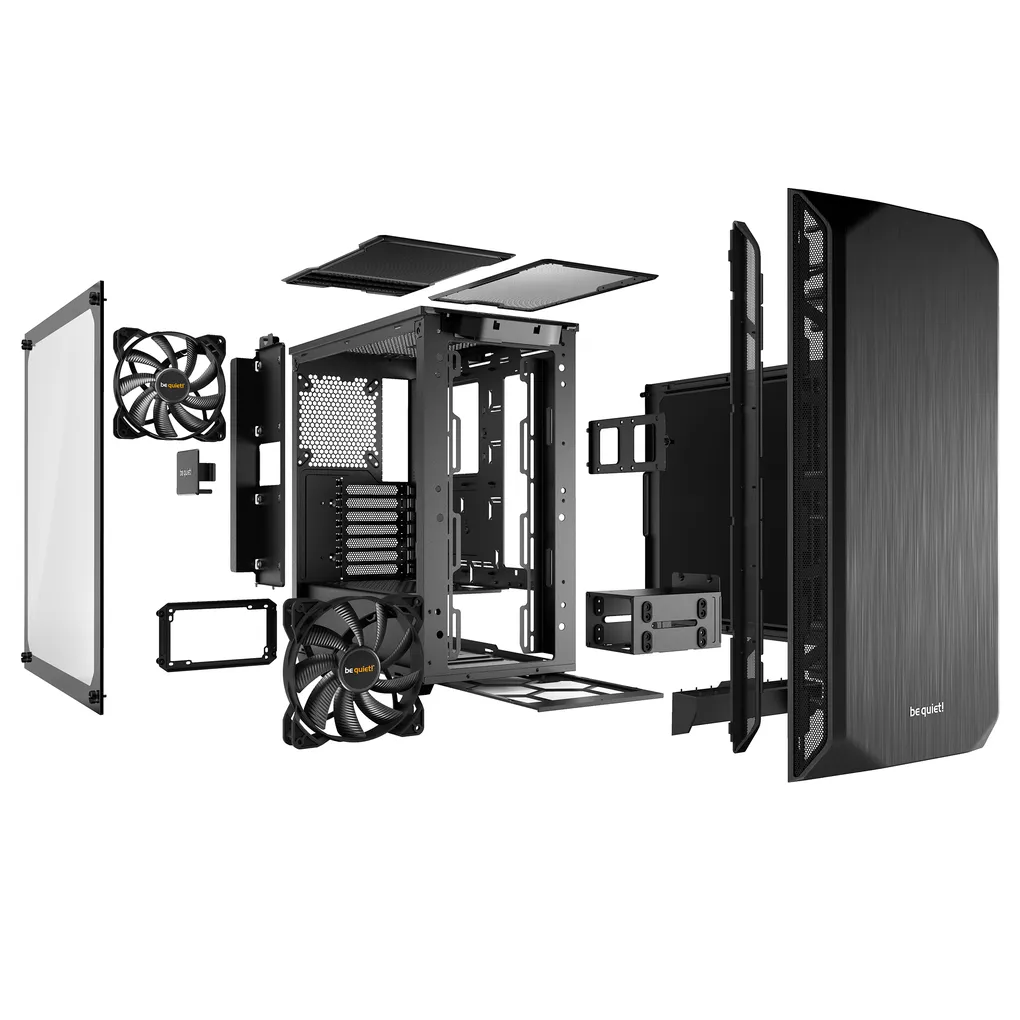 Case be quiet Pure Base 500 Window Black (BGW34) — Korpuslər, Bakı (6)