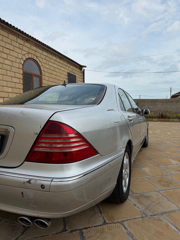 Mercedes S 320, 3.2 L, 1999 il, 314 430 km 10-SM-506 — Avtomobillər, Bakı (2)