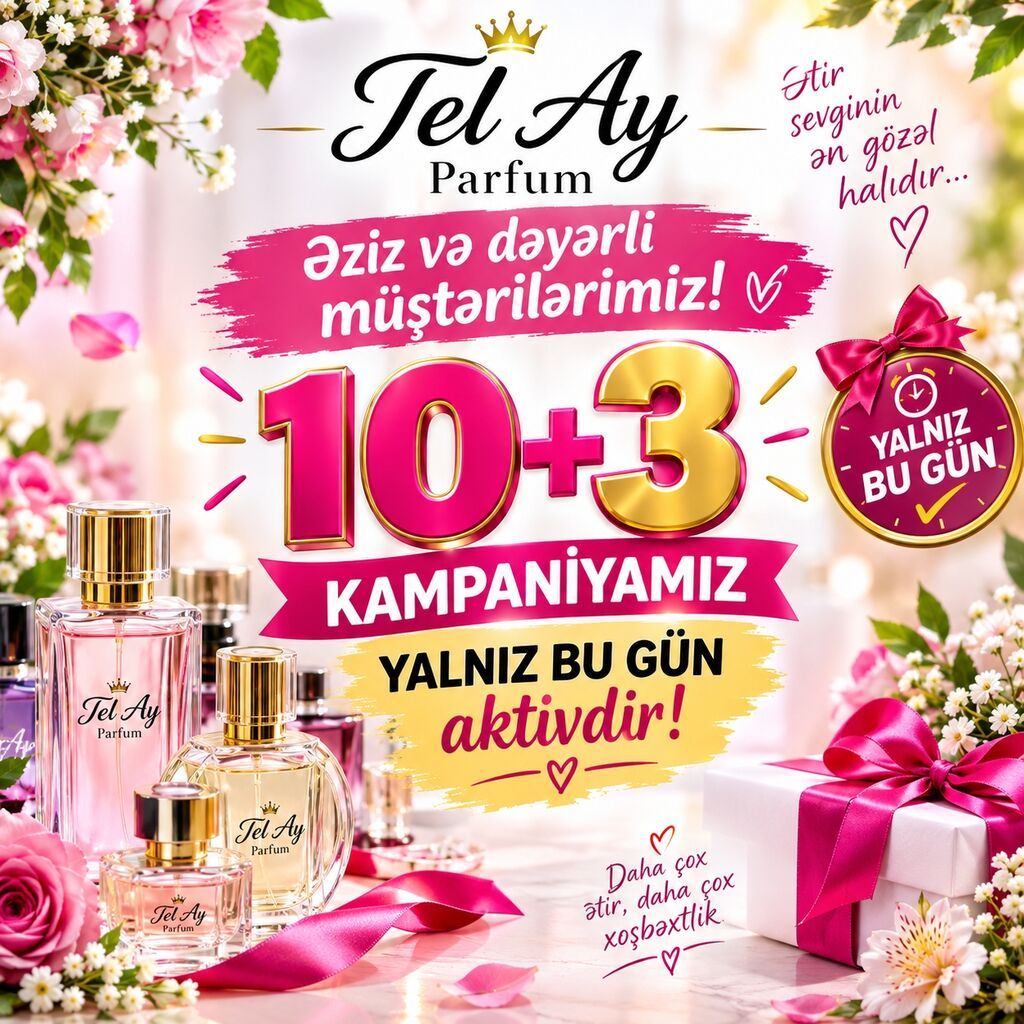 Tel Ay Parfum – zövqlü hədiyyə qutularında müxtəlif ətirlər Məhsul — Ətir, Bakı (5)