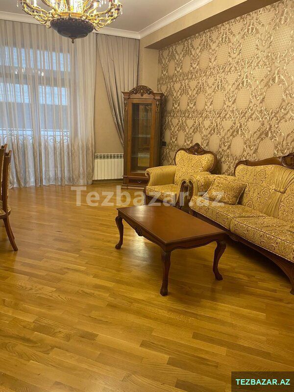 ağ şəhərdə 4 otaqlı mənzil kirayəsi 7/3 — Mənzil, Bakı (3)