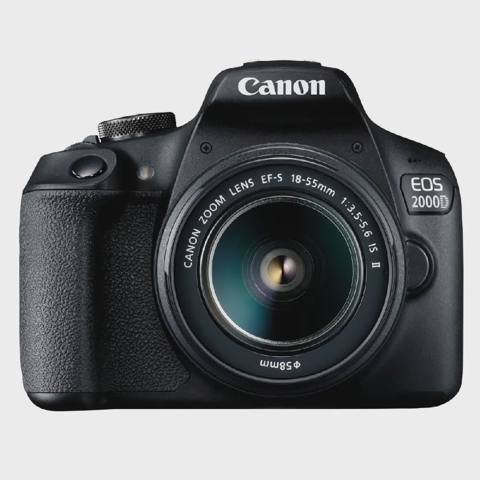 Canon dslr eos 2000D bk 18-55 ıs ıı ruk (2728C008) — Bakı