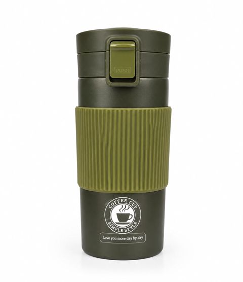 Termo fincan 515.19.60, 350 ml, paslanmayan polad, yaşıl — Bakı