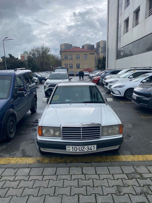 Mercedes 190, 2.0 L, 1989 il, 325 404 km — Avtomobillər, Bakı (9)